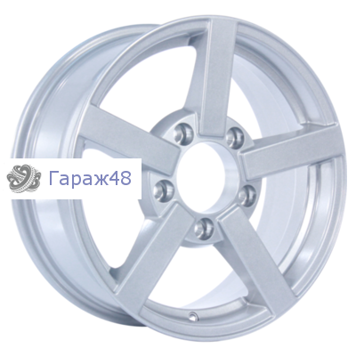 CrossStreet CR-25 R16 / 6.5J PCD 5x139.7 ET 35 ЦО 98.6 Литые Серебристый