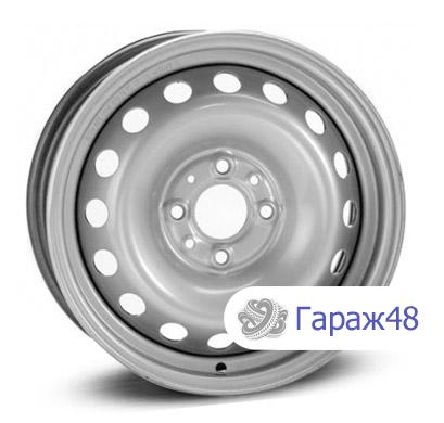 Trebl 9342446 R13 / 5J PCD 4x100 ET 45 ЦО 56.6 Штампованные Серебристый