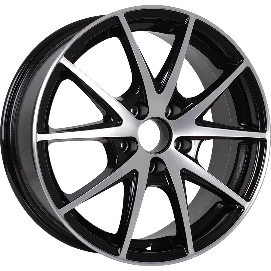 CrossStreet CR17 R16 / 6J PCD 4x100 ET 50 ЦО 60.1 Литые Черный с полированной лицевой поверхностью