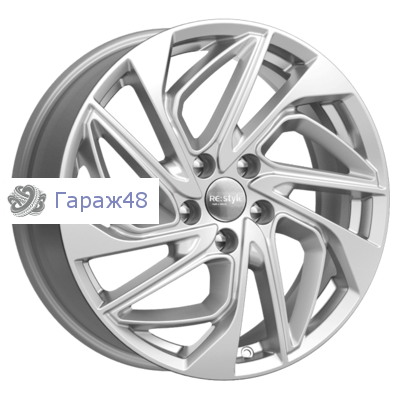 K&amp;K КС883 R18 / 7J PCD 5x114.3 ET 38 ЦО 67.1 Литые Серебристый