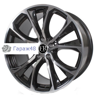 Replica B923 R20 / 10J PCD 5x120 ET 40 ЦО 74.1 Литые Черный с алмазной обработкой лицевой части