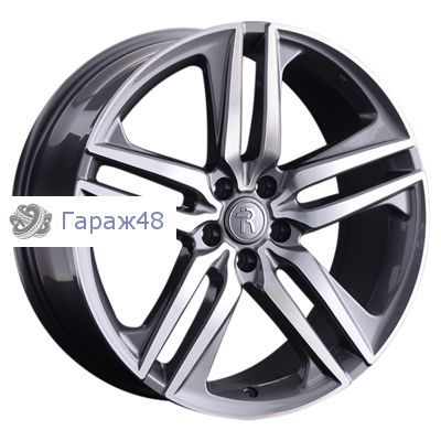 Replay B281 R19 / 8J PCD 5x112 ET 30 ЦО 66.6 Литые Графит с полированной лицевой поверхностью