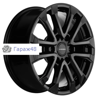 Khomen Wheels KHW1805 Haval H5/Great Wall Hover H3/H5 R18 / 7.5J PCD 6x139.7 ET 38 ЦО 100.1 Литые Черный