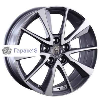 Replay TY270 R17 / 7J PCD 5x114.3 ET 45 ЦО 60.1 Литые Графит с полированной лицевой поверхностью