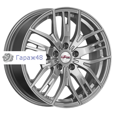 iFree Аскет КС1072 R17 / 7J PCD 5x110 ET 35 ЦО 65.1 Литые Серебристый