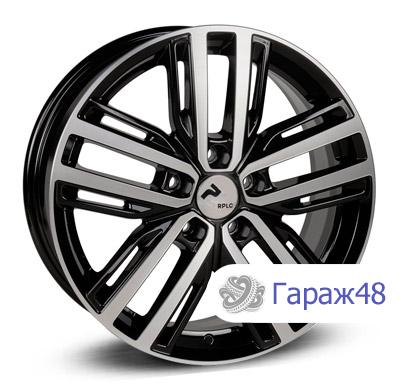 Replica Ch259 R17 / 7J PCD 5x110 ET 46 ЦО 63.35 Литые Черный с полированной лицевой поверхностью