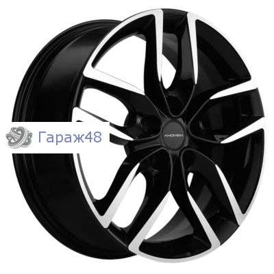 Khomen Wheels KHW1708 Dongfeng AX7/Evolute iPRO R17 / 6.5J PCD 5x108 ET 43 ЦО 65.1 Литые Black-FP
