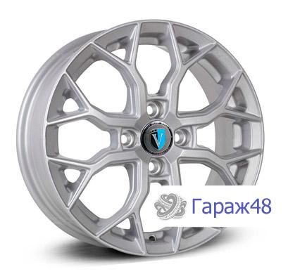 Venti 1419 R14 / 5.5J PCD 4x100 ET 43 ЦО 60.1 Литые Серебристо-серый
