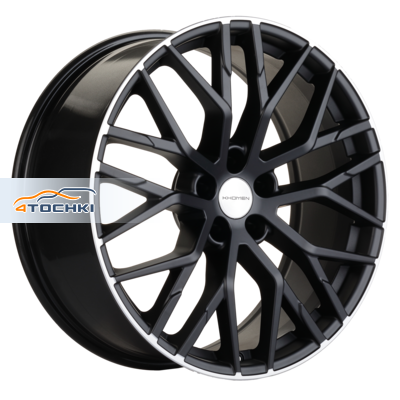 Khomen Wheels KHW2005 Q8 R20 / 8.5J PCD 5x112 ET 20 ЦО 66.5 Литые Black matt MR