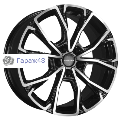 Khomen Wheels KHW1907 NX/RAV4 R19 / 7.5J PCD 5x114.3 ET 40 ЦО 60.1 Литые Black-FP
