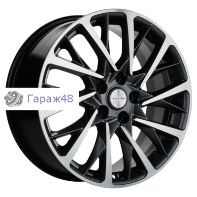 Khomen Wheels KHW1804 Geely Atlas/Atlas Pro/Lifan Myway R18 / 7.5J PCD 5x114.3 ET 45 ЦО 60.1 Литые Gray-FP