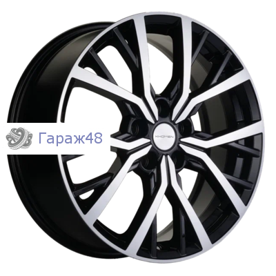 Khomen Wheels KHW1806 Exeed TXL R18 / 7J PCD 5x108 ET 36 ЦО 65.1 Литые Black-FP
