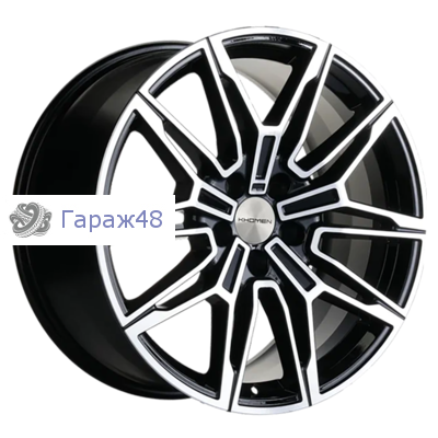 Khomen Wheels KHW1904 Tiggo 8/8 Pro R19 / 8.5J PCD 5x108 ET 48 ЦО 60.1 Литые Black-FP