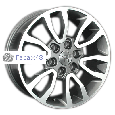 Replay TY175 R18 / 7.5J PCD 6x139.7 ET 30 ЦО 106.1 Литые Графит с полированной лицевой поверхностью