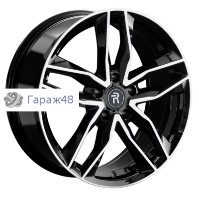 Replay LX199 R18 / 8J PCD 5x114.3 ET 30 ЦО 60.1 Литые Черный с полированной лицевой поверхностью