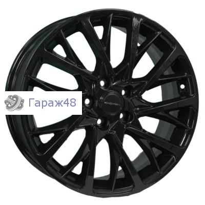 Khomen Wheels KHW1804 Jac/Москвич 3 R18 / 7.5J PCD 5x108 ET 40 ЦО 54.1 Литые Черный