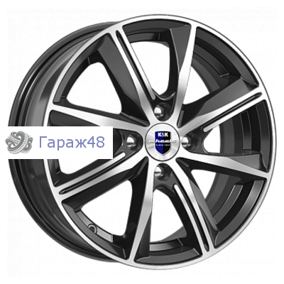 K&amp;K Арнар-оригинал (КС896) R17 / 7J PCD 5x114.3 ET 48.5 ЦО 67.1 Литые Черный с полированной лицевой поверхностью