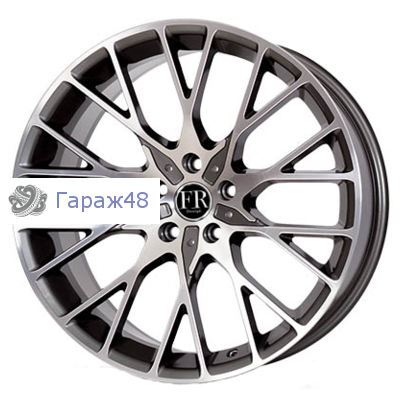 Replica B197T R19 / 9.5J PCD 5x112 ET 40 ЦО 66.6 Литые Графит с полированной лицевой поверхностью