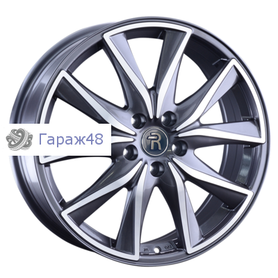 Replay MZ119 R19 / 7J PCD 5x114.3 ET 45 ЦО 67.1 Литые Графит с полированной лицевой поверхностью