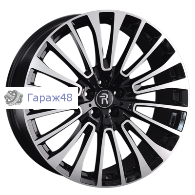 Replay B240 R22 / 10.5J PCD 5x112 ET 43 ЦО 66.6 Литые Черный с полированной лицевой поверхностью