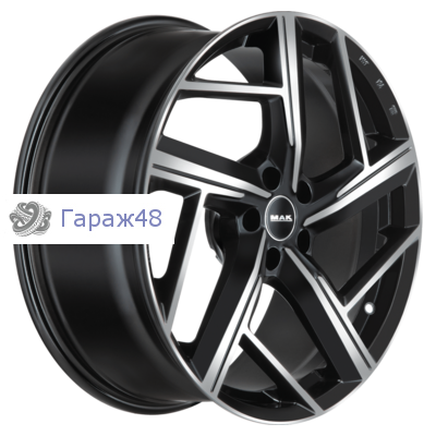 MAK Qvattro R20 / 9J PCD 5x112 ET 30 ЦО 66.45 Литые Черное зеркало