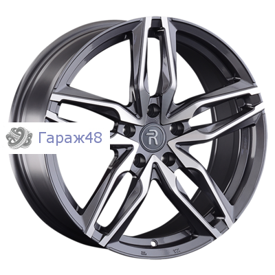 Replay VV304 R18 / 8J PCD 5x112 ET 34 ЦО 57.1 Литые Графит с полированной лицевой поверхностью