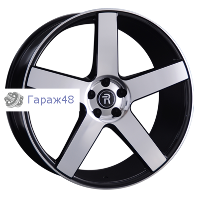 Replay B189 R22 / 10J PCD 5x112 ET 36 ЦО 66.6 Литые Черный с полированной лицевой поверхностью