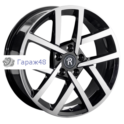 Replay SK197 R17 / 7J PCD 5x112 ET 45 ЦО 57.1 Литые Черный с полированной лицевой поверхностью