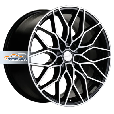Khomen Wheels KHW1902 RAV4 R19 / 8.5J PCD 5x114.3 ET 35 ЦО 60.1 Литые Black-FP