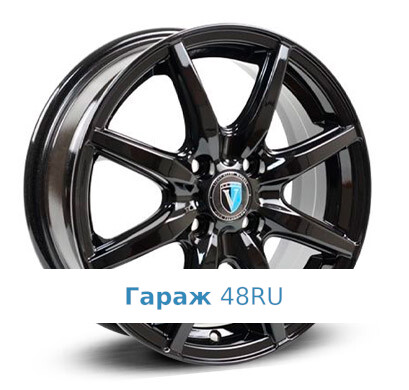 Venti 1605 R16 / 6J PCD 4x114.3 ET 45 ЦО 67.1 Литые Черный