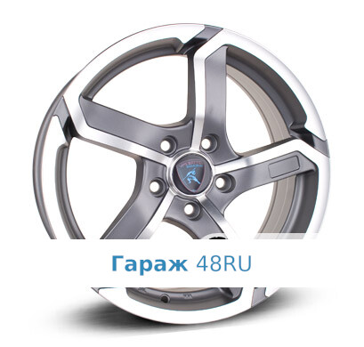 Yamato Saito no Mokinato R16 / 6.5J PCD 5x108 ET 52.5 ЦО 63.3 Литые Графит