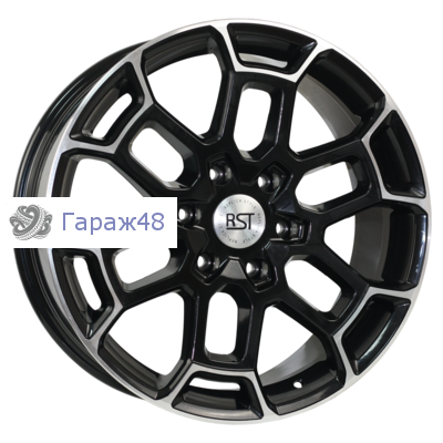 RST R072 LC R20 / 8.5J PCD 6x139.7 ET 25 ЦО 106.1 Литые Черный с полированной лицевой повехностью