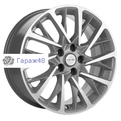 Khomen Wheels KHW1804 Chery Tiggo 8/8 Pro R18 / 7.5J PCD 5x108 ET 47 ЦО 60.1 Литые F-Silver-FP