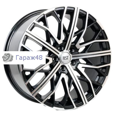 RST R002 (Mazda CX-9) R20 / 8.5J PCD 5x114.3 ET 45 ЦО 67.1 Литые Черный с полированной лицевой повехностью