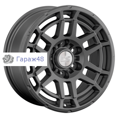 LS 1358 R17 / 8J PCD 6x139.7 ET 10 ЦО 106.1 Литые Графит матовый с дымкой