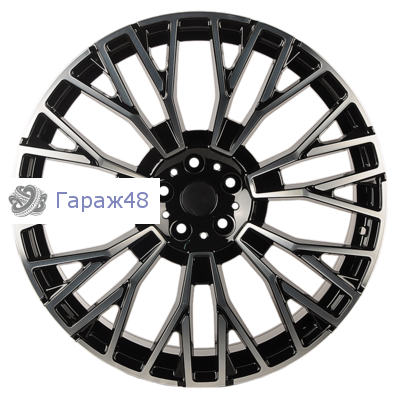 Replica 3S1111 R21 / 10.5J PCD 5x112 ET 43 ЦО 66.6 Литые Черный с алмазной обработкой лицевой части