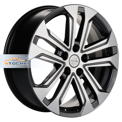 Khomen Wheels KHW1803 Sportage R18 / 7J PCD 5x114.3 ET 48.5 ЦО 67.1 Литые Gray-FP