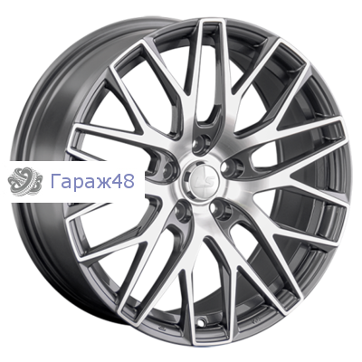 LS 1361 R17 / 7.5J PCD 5x108 ET 33 ЦО 60.1 Литые Графит с полированной лицевой поверхностью