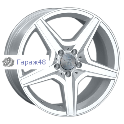 Replay MR75 R18 / 8J PCD 5x112 ET 43 ЦО 66.6 Литые Серебристый