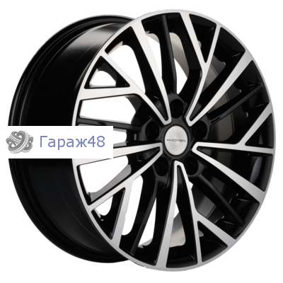 Khomen Wheels KHW1717 Changan CS35/CS35 Pro R17 / 7J PCD 5x110 ET 46 ЦО 63.3 Литые Black-FP