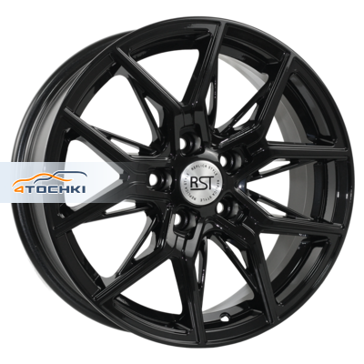 RST R146 R16 / 6.5J PCD 5x108 ET 33 ЦО 60.1 Литые Черный с полированной лицевой поверхностью