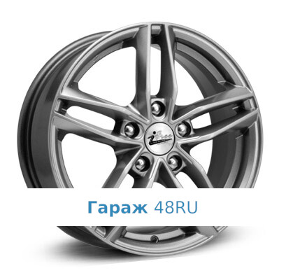 iFree Moskva R16 / 6.5J PCD 5x114.3 ET 35 ЦО 67.1 Литые Графит