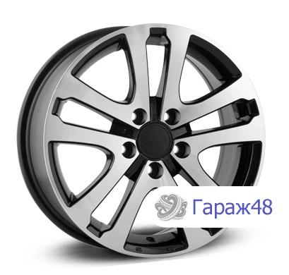 Replica SY30 R16 / 6.5J PCD 5x112 ET 39.5 ЦО 66.6 Литые Черный с полированной лицевой поверхностью