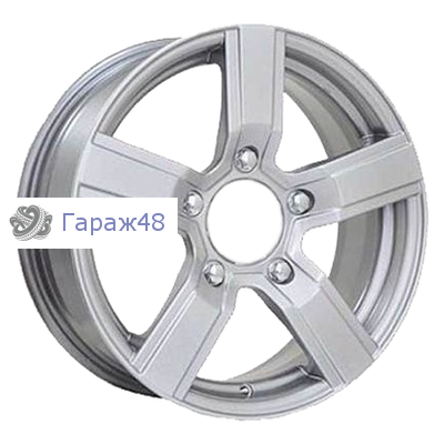 iFree Райдер КС482 R16 / 6.5J PCD 5x139.7 ET 40 ЦО 98 Литые Серебристый