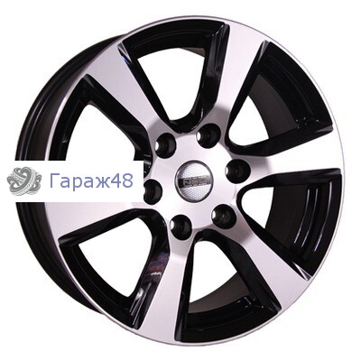 Neo 705 R17 / 7.5J PCD 6x139.7 ET 25 ЦО 106.1 Литые Черный с полированной лицевой повехностью