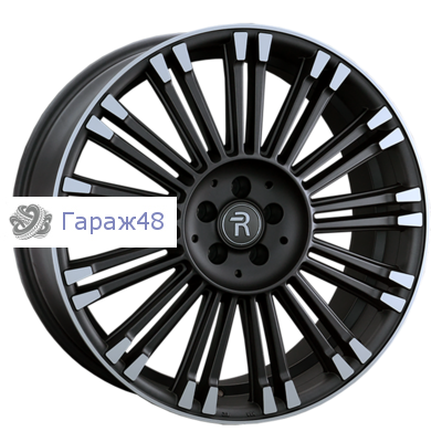 Replay LR90 R22 / 9.5J PCD 5x120 ET 49 ЦО 72.6 Литые Графит матовый с полированной лицевой поверхностью