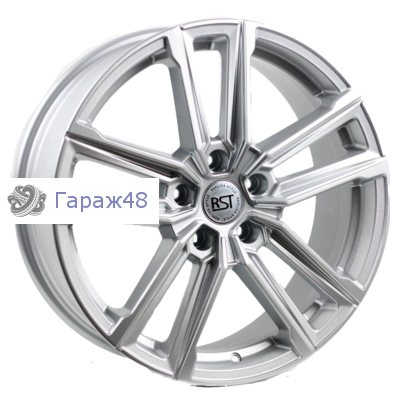RST R078 (X3) R18 / 7J PCD 5x112 ET 22 ЦО 66.6 Литые Серебристый