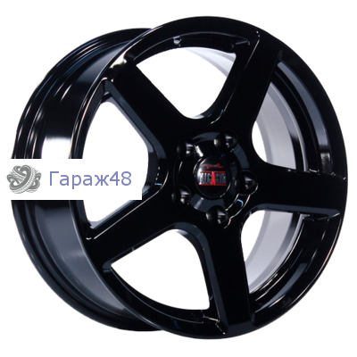Alcasta M62 R15 / 6J PCD 4x100 ET 46 ЦО 60.1 Литые Черный