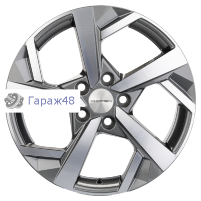 Khomen Wheels KHW1712 Qashqai R17 / 7J PCD 5x114.3 ET 40 ЦО 66.1 Литые Gray-FP