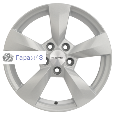 Khomen Wheels KHW1504 Fabia R15 / 6J PCD 5x100 ET 43 ЦО 57.1 Литые F-Silver